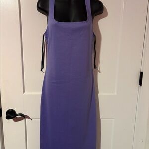 Primark Lavender Square Neck Midi Dress